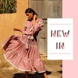 Miss June Chic Pink Bohemian Dress